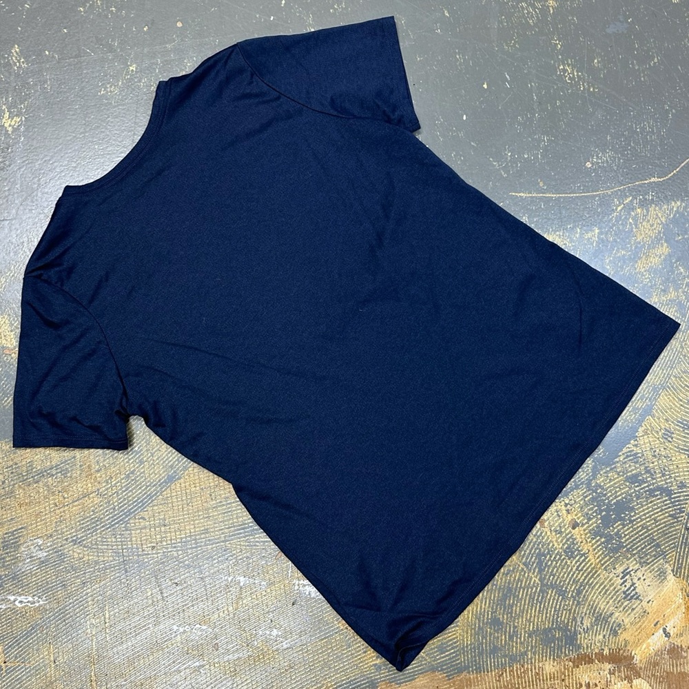 Nike USA Soccer Short Sleeve Shirt Navy Blue Large USWNT - Picture 2 of 8